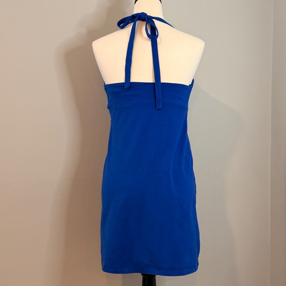 Royal Blue Halter Dress Kentucky Wildcats UK Logo Small - Picture 2 of 14